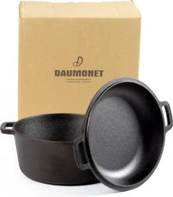 Daumonet Ducasse Gietijzeren Double Use Braadpan - Combi Sudderpan Zwart - 2-in-1 Bak- En Braadpan - PFAS & PFOA Vrij - Rond - Ø 26 Cm - 4,4 Liter - Emaille - Alle Warmtebronnen - Elektrisch - Gas - Halogeen - Inductie - Keramisch 19 Daumonet Ducasse Gietijzeren Double Use Braadpan - Combi Sudderpan Zwart - 2-in-1 Bak- En Braadpan - PFAS & PFOA Vrij - Rond - Ø 26 Cm - 4,4 Liter - Emaille - Alle Warmtebronnen - Elektrisch - Gas - Halogeen - Inductie - Keramisch -Keukenproducten Winkel 1053x1200 1