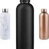 TIGR Minimalist - Drinkfles - Thermosfles - RVS - 500ml - Zwart - Black Edition -Keukenproducten Winkel 1059x1200