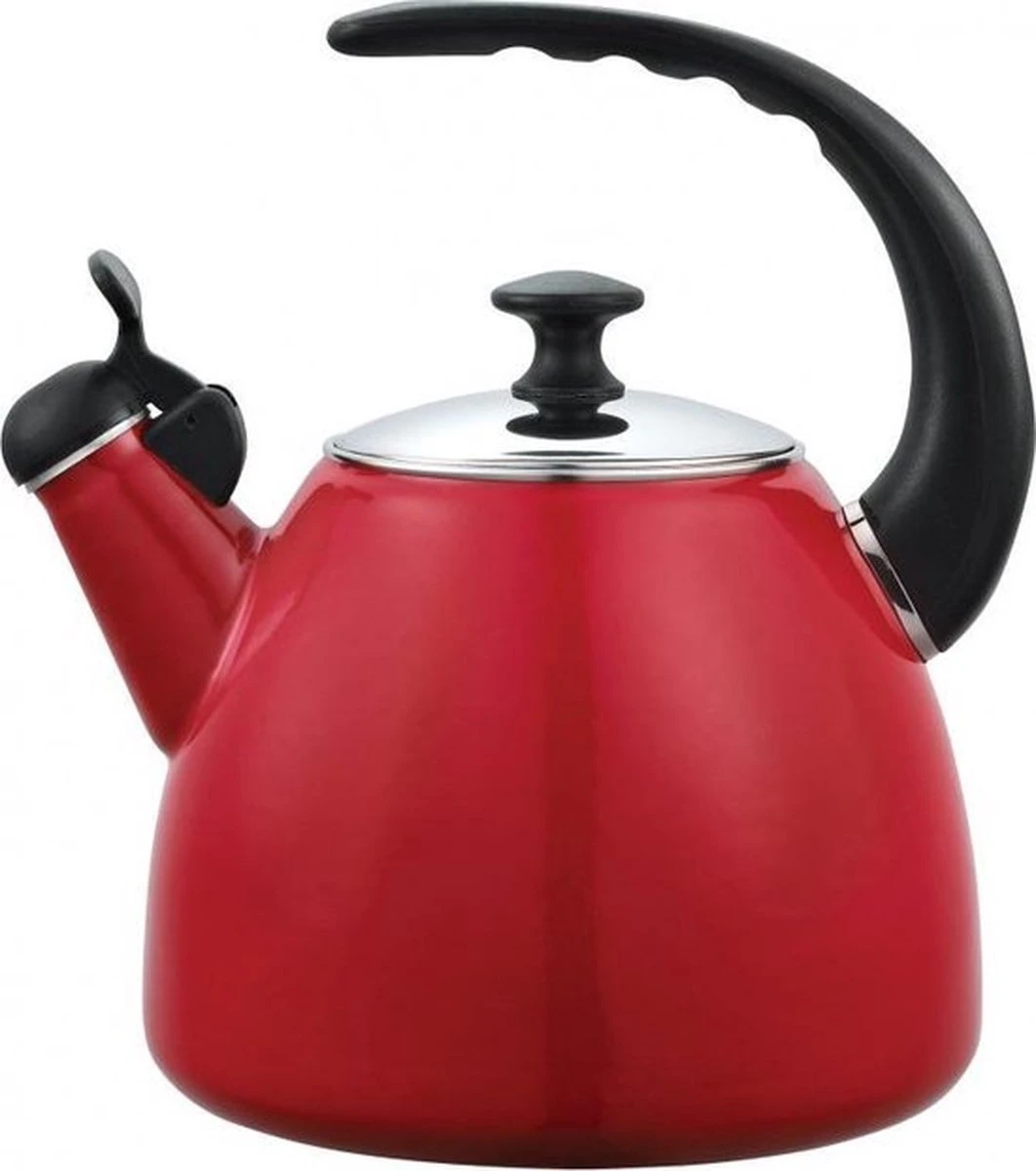Klausberg 7458 - Fluitketel - Alle Warmtebronnen - Rood - 2.8 Liter 2 Klausberg 7458 - Fluitketel - Alle Warmtebronnen - Rood - 2.8 Liter