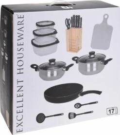 Excellent Houseware 18-delige Keukenset - RVS 10 Excellent Houseware 18-delige Keukenset - RVS -Keukenproducten Winkel 1069x1200