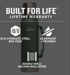 Stanley The Legendary Classic Bottle 1,90L - Thermosfles - Hammertone Green -Keukenproducten Winkel 1113x1200