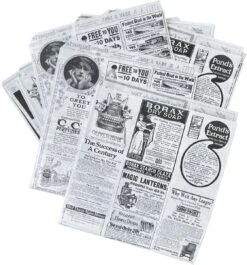 Rainbecom - 50 Stuks - 19 X 17 Cm - Hamburger Zakje Papier - Vetvrij Papier - Papieren Zak Voor Sandwiches - Krant -Keukenproducten Winkel 1119x1200 1