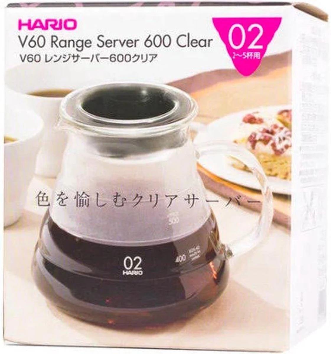 Coffee Hario Range Server V60-02 - 600ml 6 Coffee Hario Range Server V60-02 - 600ml - Afbeelding 4