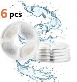 Drinkfontein Filters 6 Stuks - Navulling Kattenfontein - Water Filter - Drinkfilters - Filter Waterreservoir - Waterfilter Drinkfontein -Keukenproducten Winkel 1124x1200 1