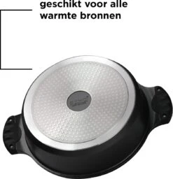 BIKO | Luxe Aluminium Tajine Inductie| Tagine | Geschikt Voor 4-8 Personen - Inductie - Zwart -Keukenproducten Winkel 1160x1200