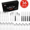 Master Knives 6 Persoons Bestekset (36-delig) - Lepels, Messen, Vorken & Steakmessen - Vaatwasserbestendig - Zilver / RVS 2 Master Knives 6 Persoons Bestekset (36-delig) - Lepels, Messen, Vorken & Steakmessen - Vaatwasserbestendig - Zilver / RVS -Keukenproducten Winkel 1174x1200 1