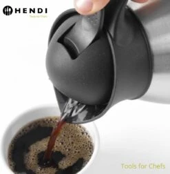 Hendi Thermoskan 2 Liter - Isoleerkan Met Drukknop - Zwart - Ø14,5x(H)26cm 14 Hendi Thermoskan 2 Liter - Isoleerkan Met Drukknop - Zwart - Ø14,5x(H)26cm -Keukenproducten Winkel 1174x1200 2