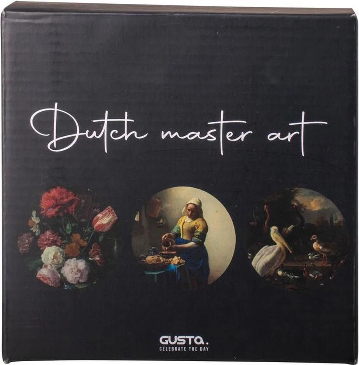 Gusta Hollandse Meesters - Gebaksbordje - ø15cm - Set 3 Stuks 5 Gusta Hollandse Meesters - Gebaksbordje - ø15cm - Set 3 Stuks - Afbeelding 3