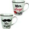 Out Of The Blue Mr. & Mrs. Right Bekers - Beker - 2 Stuks -Keukenproducten Winkel 1182x1200 3