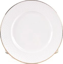 LeRijn® Serviesset Deventer 12 Persoons - 36 Delig - Licht Crème Wit Met Gouden Rand En Motief - Dinerborden - Soepborden - Dessertborden - Borden Servies - Bordenset -Keukenproducten Winkel 1195x1200 3