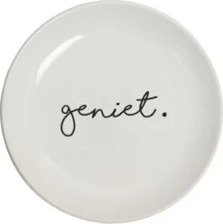 Bord Set Van 4 Stuks ø15cm . Met Tekst Geniet / Lekker/ Vandaag Is Mijn Lievelingsdag /hondje Gusta -Keukenproducten Winkel 1196x1200 9