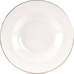 LeRijn® Serviesset Deventer 6 Persoons - 18 Delig - Licht Crème Wit Met Gouden Rand En Motief - Dinerborden - Soepborden - Dessertborden - Borden Servies - Bordenset 24 LeRijn® Serviesset Deventer 6 Persoons - 18 Delig - Licht Crème Wit Met Gouden Rand En Motief - Dinerborden - Soepborden - Dessertborden - Borden Servies - Bordenset -Keukenproducten Winkel 1198x1200 18