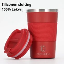 Castagnola Design RVS Koffiebeker To Go - Rood - 380ml - Thermosbeker - Theebeker -Keukenproducten Winkel 1198x1200 22