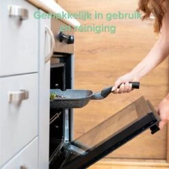 Coninx Grillpan 28CM - Steakpan - Afneembare Handgreep - PFAS-vrij - Grijs -Keukenproducten Winkel 1199x1200 1