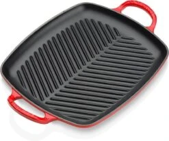 Le Creuset Rechthoekige Grill 30cm Kersenrood -Keukenproducten Winkel 1200x1002