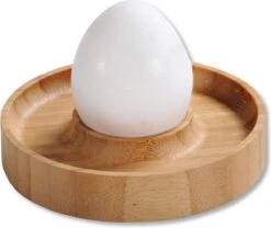 Merkloos FSC® Bamboe Houten - Eierdopjes Set Van 4 Stuks - Met Praktische Rand Voor Neerleggen Van De Eierschaal - Eierdoppen Set 4-Delig -Keukenproducten Winkel 1200x1009 1