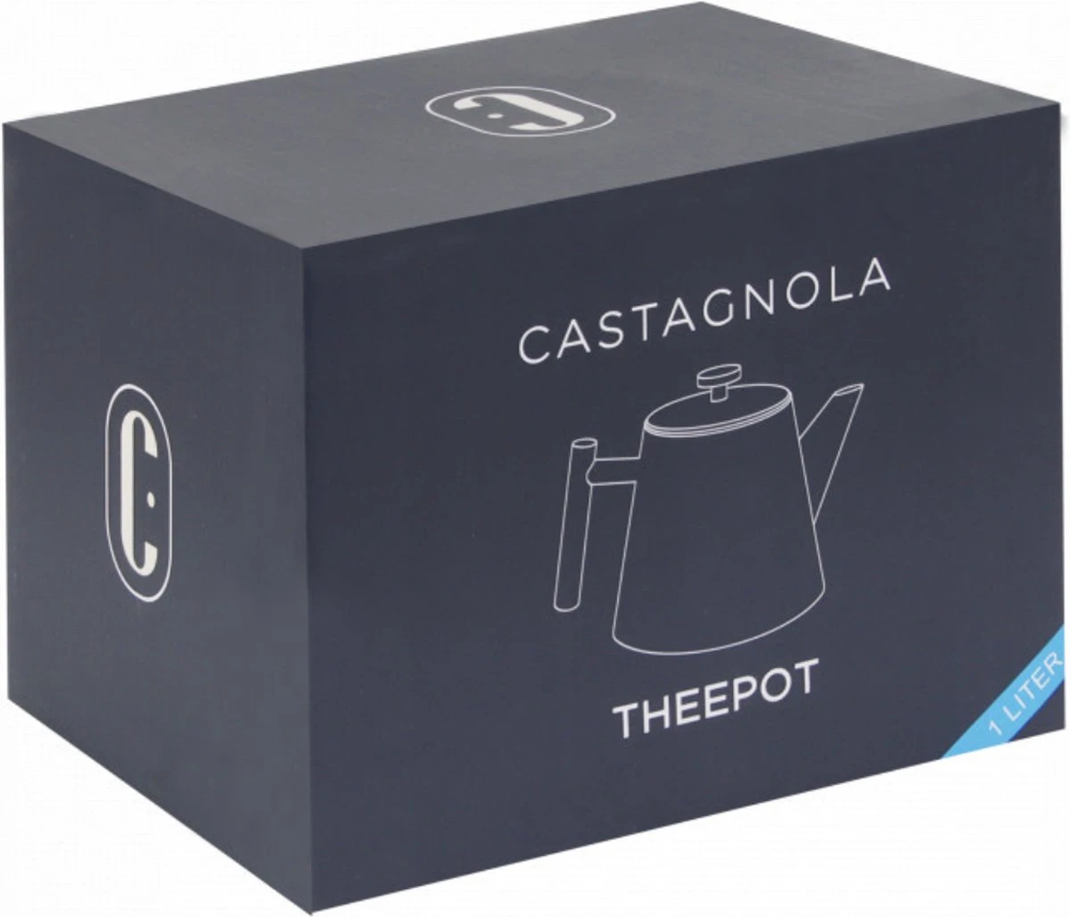 Castagnola Theepot Met Filter – Theekan – Theepot Dubbelwandig – Theepot Roestvrijstaal – Hoogwaardig RVS – 1 Liter – 5 Kopjes Thee – Zilver Glans 9 Castagnola Theepot Met Filter – Theekan – Theepot Dubbelwandig – Theepot Roestvrijstaal – Hoogwaardig RVS – 1 Liter – 5 Kopjes Thee – Zilver Glans - Afbeelding 7
