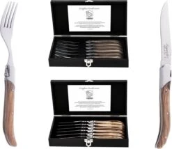 Laguiole Style De Vie Vorken Luxury Line - 6-delig - Olijfhout -Keukenproducten Winkel 1200x1040 1