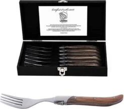 Laguiole Style De Vie Vorken Luxury Line - 6-delig - Olijfhout -Keukenproducten Winkel 1200x1052 1
