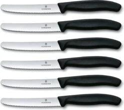 Victorinox Tafelmes 6 Stuks Zwart Krom Heft 15 Victorinox Tafelmes 6 Stuks Zwart Krom Heft -Keukenproducten Winkel 1200x1060 2
