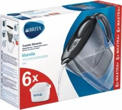 BRITA - Waterfilterkan Marella Cool - Grafiet - 2,4L + 6 MAXTRA+ Waterfilterpatronen -Keukenproducten Winkel 1200x1082 3