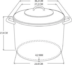 BK Soeppan - Ø 26 Cm - 11 L - Glazen Deksel -Keukenproducten Winkel 1200x1089 2