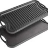 Nuovva Dubbelzijdig Gietijzeren Grillplaat - 50cm X 26cm -Keukenproducten Winkel 1200x1091