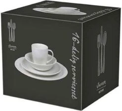 Vtwonen Serviesset - Wit - Porselein - 16-Delig -Keukenproducten Winkel 1200x1097 2