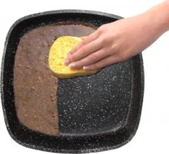 Herenthal Dubbele Grillpan - Ø 28 Cm - Koekenpan - Keramische Pan - Marmeren Coating Met Antiaanbaklaag - PFAS & PFOA Vrij - Pan - Grill - Vermindert Geur, Rook En Oliespatten - Zilver -Keukenproducten Winkel 1200x1097