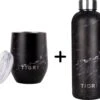 TIGR The Combo - Voordeelset Minimalist Thermosfles En Cup Warmhoudbeker - 500ml - Zwart Marmer 1 TIGR The Combo - Voordeelset Minimalist Thermosfles En Cup Warmhoudbeker - 500ml - Zwart Marmer -Keukenproducten Winkel 1200x1101 5