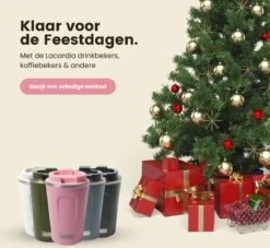 LaCardia Koffiebeker To Go Premium Groen – Thermosbeker – Theebeker – 380ML – Herbruikbaar -Keukenproducten Winkel 1200x1102 4
