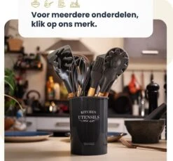 Hescom Siliconen Gesloten Opscheplepel Met Anti-aanbaklaag - Keukengerei Met Ergonomisch Design - Hittebestendige Serveerlepel - Vaatwasservriendelijk -Keukenproducten Winkel 1200x1111 2