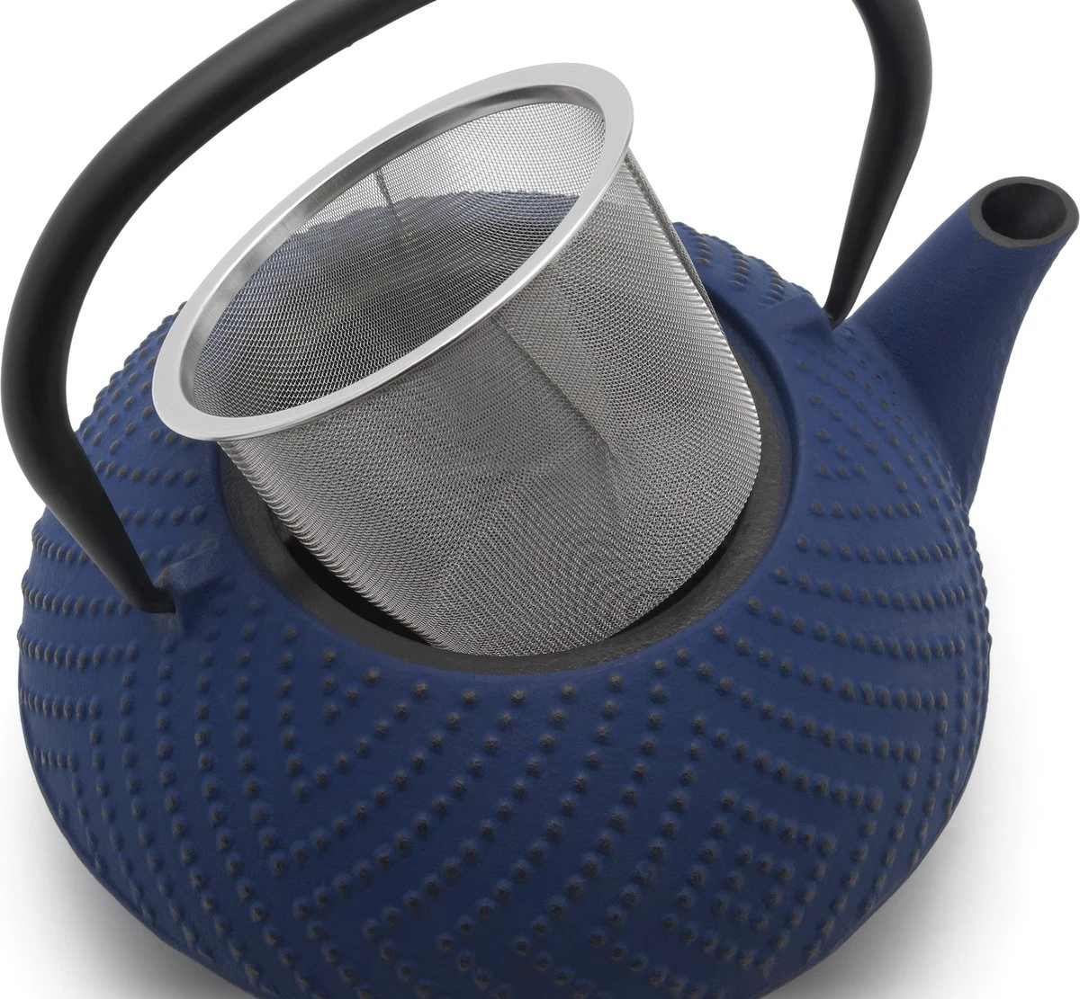 Bredemeijer Theepot Fujian 1.2L Met Filter Kobalt Blauw 5 Bredemeijer Theepot Fujian 1.2L Met Filter Kobalt Blauw - Afbeelding 3