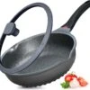 Wokpan - Multifunctionele 3 In 1 Pan Met Deksel + Wok + Hapjespan 28 Cm -Keukenproducten Winkel 1200x1113