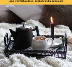 Silberthal - Theepot Met Filter - 1 L - RVS Dubbelwandig - Zwart - Cadeau 12 Silberthal - Theepot Met Filter - 1 L - RVS Dubbelwandig - Zwart - Cadeau -Keukenproducten Winkel 1200x1123 6