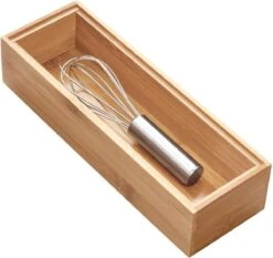 IDesign Bamboe Bakjes Voor Lade Stapelbaar D (15,5 X 30,5 X 5 Cm) - 45 - Stapelbaar & Decoratief -Keukenproducten Winkel 1200x1133