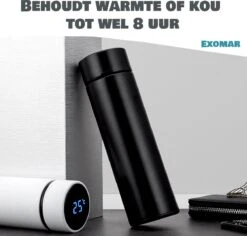 Exomar® Slimme Thermosfles Met LCD Temperatuur Display - Curver Isolatiefles 500 ML - Matte Finish - Thermosbeker - Isoleerfles - Dubbelwandige Thermosfles - Thermoskan - Travel Mug - Bidon Drinkfles - Drinkflessen - RVS - Koffiebeker - Smart Thermos 12 Exomar® Slimme Thermosfles Met LCD Temperatuur Display - Curver Isolatiefles 500 ML - Matte Finish - Thermosbeker - Isoleerfles - Dubbelwandige Thermosfles - Thermoskan - Travel Mug - Bidon Drinkfles - Drinkflessen - RVS - Koffiebeker - Smart Thermos -Keukenproducten Winkel 1200x1145 3