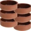 Merkloos 6x Tapas Schaaltjes 500 Ml Terracotta 12 Cm - Keukenbenodigdheden - Kookbenodigdheden - Tafel Dekken - Tapasschaaltjes - Tapas/snacks/hapjes Bereiden En Serveren -Keukenproducten Winkel 1200x1145 6