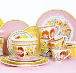 Blond Amsterdam Even Bijkletsen Gebaksbord Ø18 Cm - Stip -Keukenproducten Winkel 1200x1151 3