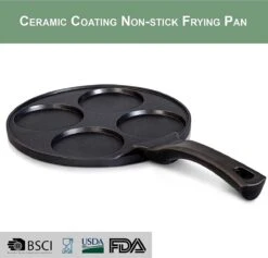 Pancake Pannenkoekenpan 4 Kop Marmeren Anti Aanbaklaag -Keukenproducten Winkel 1200x1153 3