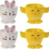 Merkloos 4x Witte Paashaas En Gele Kuiken Eierdopjes 7 Cm - Paasdecoratie/Paasontbijt 2 Merkloos 4x Witte Paashaas En Gele Kuiken Eierdopjes 7 Cm - Paasdecoratie/Paasontbijt -Keukenproducten Winkel 1200x1155 11