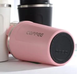 Thermosbeker - Koffiebeker To Go - Travel Mug - Dubbelwandig, RVS & Lekvrij - Thermosbeker Koffie - 380 ML – Roze 10 Thermosbeker - Koffiebeker To Go - Travel Mug - Dubbelwandig, RVS & Lekvrij - Thermosbeker Koffie - 380 ML – Roze -Keukenproducten Winkel 1200x1157 1