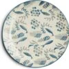 Riviera Maison Bord, Dinerbord, Servies, Tafeldecoratie Voor Eetkamer, Keuken - First Catch Dinner Plate - Blauw - Keramiek - 1 Stuk