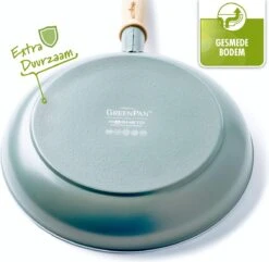 GreenPan Mayflower Hapjespan Met Deksel - Ø 24 Cm - Keramisch - Inductie -Keukenproducten Winkel 1200x1171 2