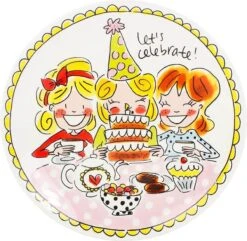 Blond Amsterdam Gebaksbord - Set - Girls/Pink Stripe 11 Blond Amsterdam Gebaksbord - Set - Girls/Pink Stripe -Keukenproducten Winkel 1200x1171 7