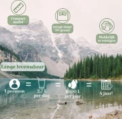 Waterfilter Survival Steddy Pro - Zuiver Gratis Drinkwater - Waterfles Waterzuivering - Waterfilter Kraan - Outdoor - FILTER 4000 LITER! 13 Waterfilter Survival Steddy Pro - Zuiver Gratis Drinkwater - Waterfles Waterzuivering - Waterfilter Kraan - Outdoor - FILTER 4000 LITER! -Keukenproducten Winkel 1200x1175 3