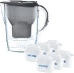 BRITA - Waterfilterkan Marella Cool - Grafiet - 2,4L + 6 MAXTRA+ Waterfilterpatronen -Keukenproducten Winkel 1200x1183 2