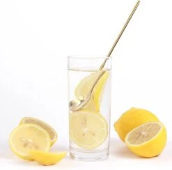 House Of Husk® Lange Theelepels Set - Latte Macchiato Lepels - Koffielepels - Theelepeltjes - RVS - 17cm - 6 Stuks - Goud -Keukenproducten Winkel 1200x1184 2