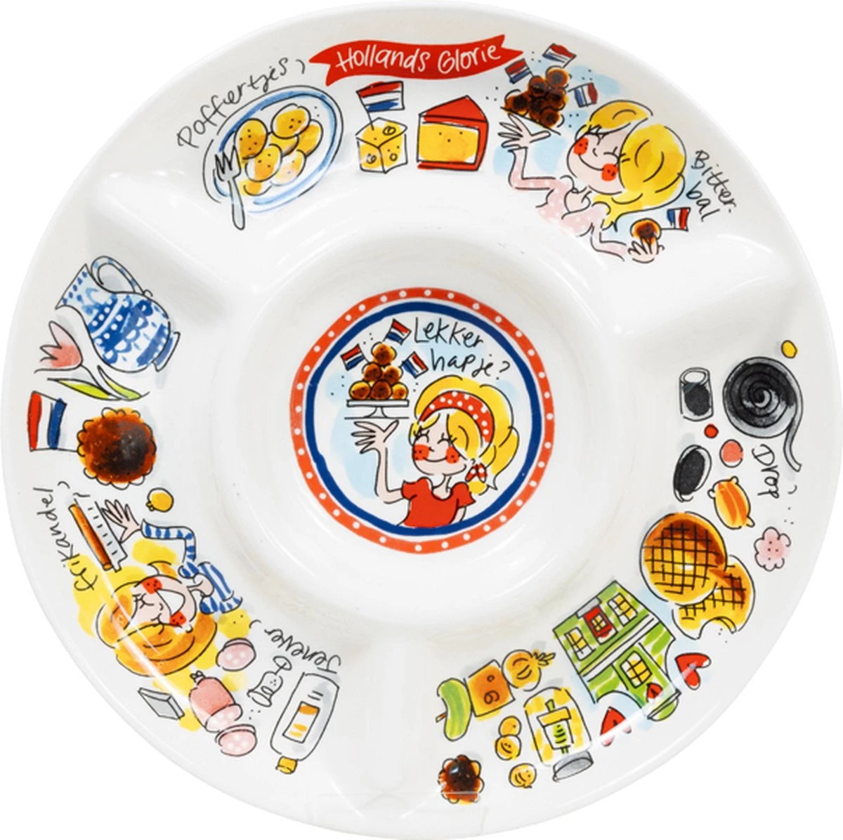 Blond Amsterdam Specials Hollands Glorie Snack Plate Klein 3 Blond Amsterdam Specials Hollands Glorie Snack Plate Klein