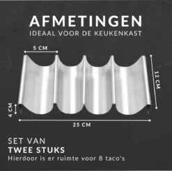 Keufens Taco Houder - Set Van 2 - Tacohouder - Tortilla Houder - Taco Standaard - Taco Houder Ovenbestendig - Taco Houders - Wrap Houder 8 Keufens Taco Houder - Set Van 2 - Tacohouder - Tortilla Houder - Taco Standaard - Taco Houder Ovenbestendig - Taco Houders - Wrap Houder -Keukenproducten Winkel 1200x1196 18